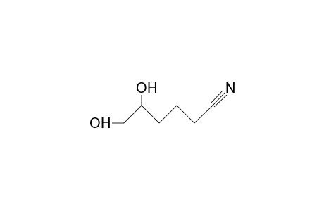 (.+-.)-5,6-Dihydroxy-hexanenitrile