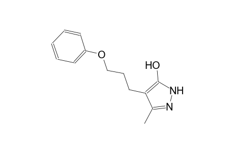 1H-pyrazol-5-ol, 3-methyl-4-(3-phenoxypropyl)-