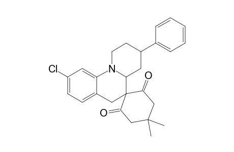 5',5'-Dimethyl-3-phenyl-9-chloro-2,3,4,4a,5,6-hexahydro-1H-spiro[benzo[c]quinolizine-5,2'-cyclohexane]-1',3'-dione