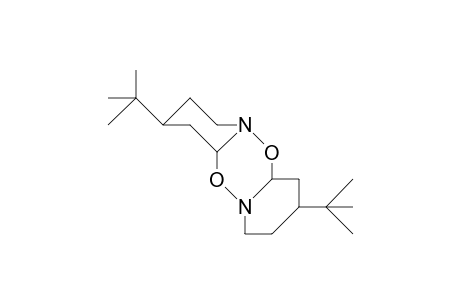 2S,7S-Di-tert-butyl-perhydro(1,2-B:1',2'-E)1,4,2,5-dioxadiazine