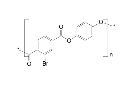 Poly(hydroquinone bromoterephthalate)