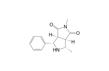 Pyrrolo[3,4-c]pyrrole-1,3(2H,3aH)-dione, tetrahydro-2,4-dimethyl-6-phenyl-, (3a.alpha.,4.alpha.,6.alpha.,6a.alpha.)-