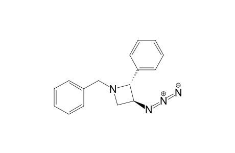 trans-3-Azido-1-benzyl-2-phenylazetidine