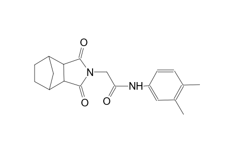 N-(3,4-dimethylphenyl)-2-(1,3-dioxohexahydro-1H-4,7-methanoisoindol-2(3H)-yl)acetamide
