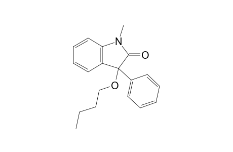 3-Butoxy-1-methyl-3-phenylindolin-2-one