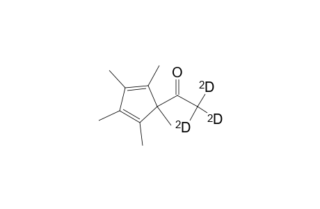 Ethanone, 1-(1,2,3,4,5-pentamethyl-2,4-cyclopentadien-1-yl)-