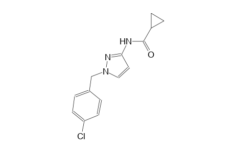 N-[1-(4-chlorobenzyl)-1H-pyrazol-3-yl]cyclopropanecarboxamide