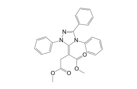 Methyl 2-(1',3',4'-triphenyl-4',5'-dihydro-1H-1',2',4'-triazol-5'-ylidene)succinate