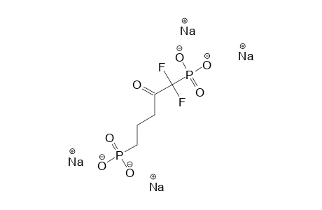 1,1-DIFLUORO-2-OXOPENTANE-1,5-BISPHOSPHONIC-ACID-TETRASODIUM-SALT