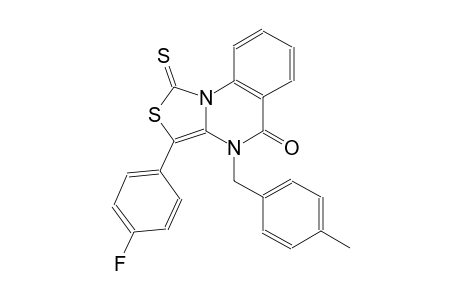 thiazolo[3,4-a]quinazolin-5(4H)-one, 3-(4-fluorophenyl)-4-[(4-methylphenyl)methyl]-1-thioxo-