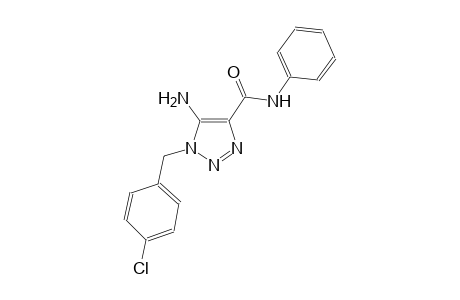 1H-1,2,3-triazole-4-carboxamide, 5-amino-1-[(4-chlorophenyl)methyl]-N-phenyl-