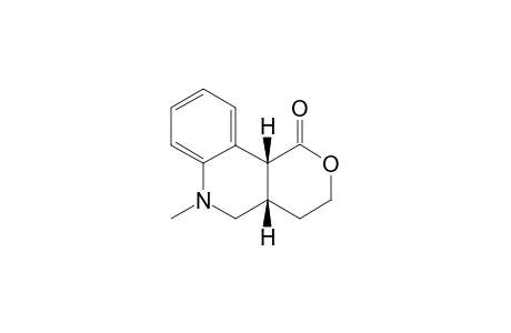 cis-6-Methyl-3,4,4a,5,6,10b-hexahydro-1H-pyrano[4,3-c]quinolin-1-one