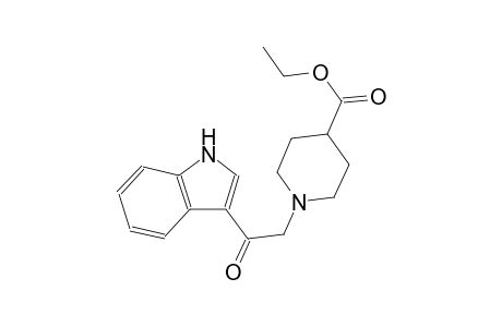 ethyl 1-[2-(1H-indol-3-yl)-2-oxoethyl]-4-piperidinecarboxylate