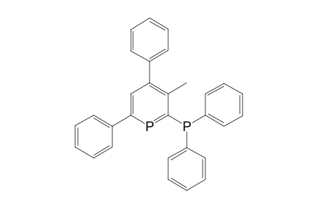 2-Diphenylphosphino-3-methyl-4,6-diphenyl-.lamda.(3)-phosphinine