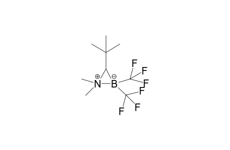 3-tert-Butyl-1,1-dimethyl-2,2-bis(trifluoromethyl)-1-azonia-2-boratacyclopropane