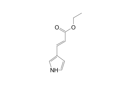 2-Propenoic acid, 3-(1H-pyrrol-3-yl)-, ethyl ester