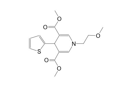 3,5-pyridinedicarboxylic acid, 1,4-dihydro-1-(2-methoxyethyl)-4-(2-thienyl)-, dimethyl ester