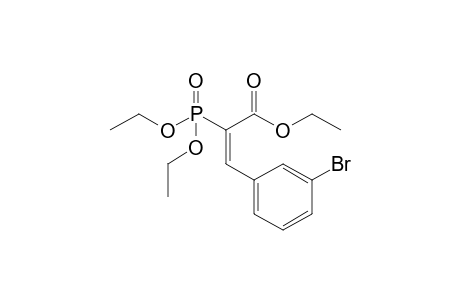 (E)-3-(3-bromophenyl)-2-diethoxyphosphoryl-2-propenoic acid ethyl ester