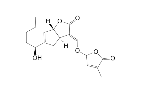 (3aR*,6aS*)-5-[(S*)-1-Hydroxypentyl]-3-(4-methyl-5-oxo-2,5-dihydrofuran-2-yloxymethylene)-3,3a,4,6a-tetrahydrocyclopenta[b]furan-2-one isomer