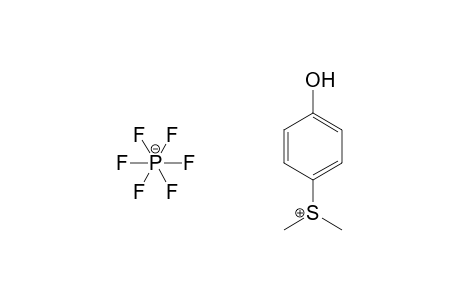 Phosphate(1-), hexafluoro-, (4-hydroxyphenyl)dimethylsulfoni