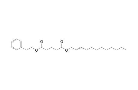 Glutaric acid, dodec-2-en-1-yl phenethyl ester