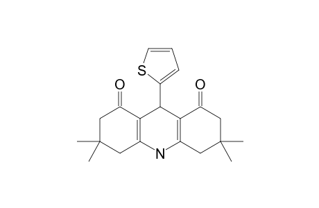 3,3,6,6-TETRAMETHYL-1,8-DIOXO-9-(2-THYENYL)-1,2,3,4,5,6,7,8,9,10-DECAHYDROACRIDINE
