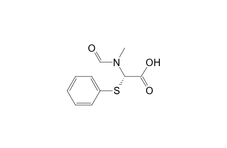 .alpha.-(Phenylthio)-N-formyl-N-methylglycine