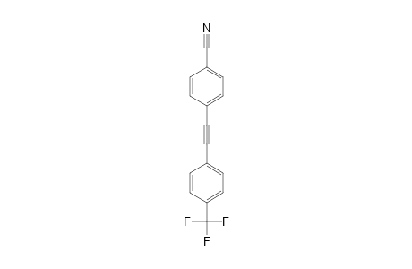 (4-Cyanophenyl)(4-trifluoromethylphenyl)ethyne