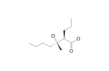 (2S,3S)-3-hydroxy-3-methyl-2-propylheptanoic acid