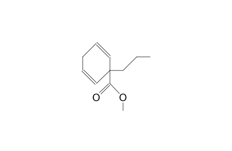 1-Propyl-cyclohexa-2,5-diene-1-carboxylic acid, methyl ester