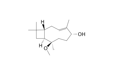 8-.beta.-Methoxy-5.alpha.-hydroxycaryophylla-3(4)-ene