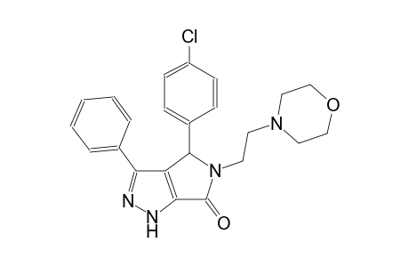 pyrrolo[3,4-c]pyrazol-6(1H)-one, 4-(4-chlorophenyl)-4,5-dihydro-5-[2-(4-morpholinyl)ethyl]-3-phenyl-