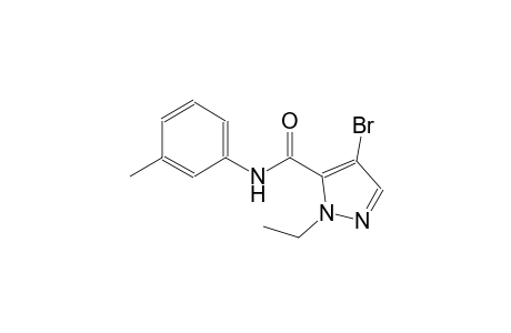 4-bromo-1-ethyl-N-(3-methylphenyl)-1H-pyrazole-5-carboxamide