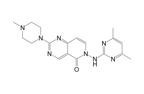 pyrido[4,3-d]pyrimidin-5(6H)-one, 6-[(4,6-dimethyl-2-pyrimidinyl)amino]-2-(4-methyl-1-piperazinyl)-