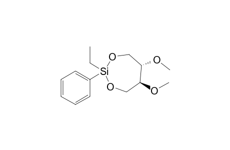 (5S,6S)-2-Ethyl-5,6-dimethoxy-2-phenyl-1,3-dioxa-2-silacycloheptane