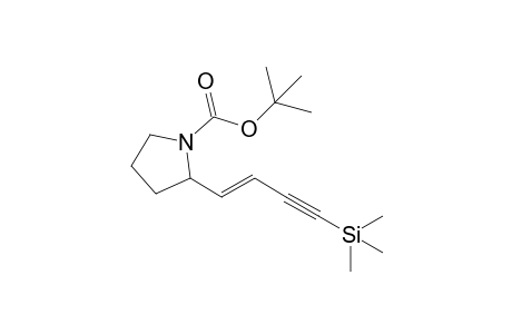 4-[1'-(t-Butoxycarbonyl)pyrrolidin-2'-yl]-1-(trimethylsilyl)but-3-en-1-yne