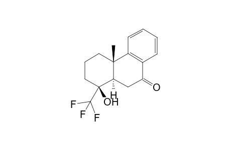 1-Hydroxy-4a-methyl-9-oxo-1-trifluoromethyl-trans-octahydrophenanthrene