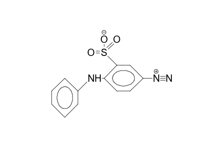 4-Anilido-3-benzosulfonic acid, 1-diazonium salt
