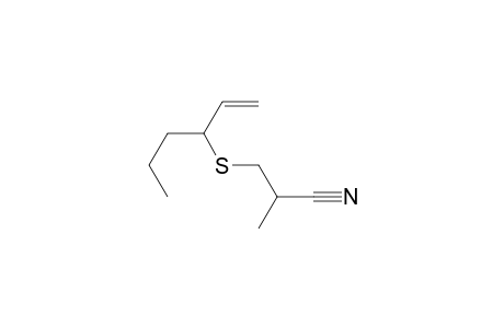 3-[(2-Cyanopropyl)thio]hexene