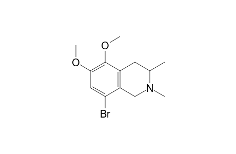 8-Bromo-5,6-dimethoxy-2,3-dimethyl-1,2,3,4-tetrahydroisoquinoline