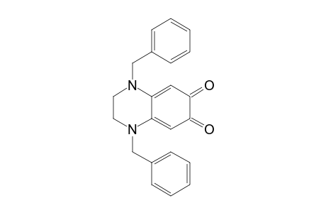 1,4-Dibenzyl-1,2,3,4-tetrahydroquinoxaline-6,7-dione