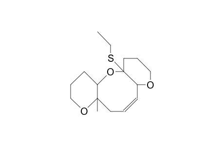 Ethylthio-methyl-oxocenederivative