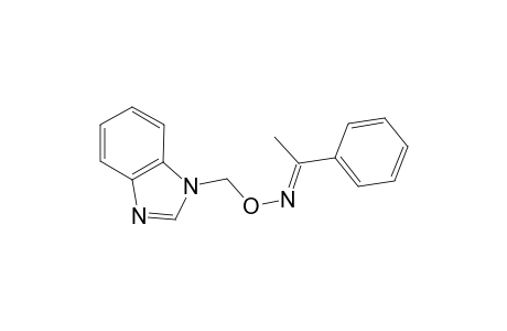 (E)-acetophenone O-(1H-Benzo[d]imidazol-1-yl) methyl Oxime