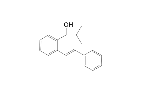 (E)-2,2-Dimethyl-1-(2-stilbenyl)propan-1-ol