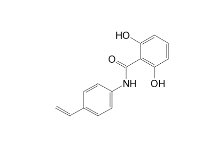 Benzamide, N-(4-ethenylphenyl)-2,6-dihydroxy-