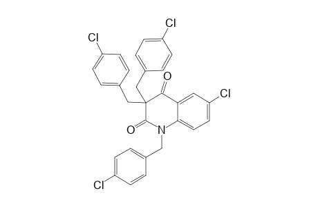 1,3,3-Tris(4'-Chlorobenzyl)-6-chloro-1H-quinoline-2,4-dione