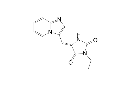 (Z)-5-(Imidazo[1,2-a]pyridin-3-yl]methylene)-3-ethyl-1H-imidazoline-2,4-dione