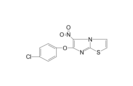 6-(p-CHLOROPHENOXY)-5-NITROIMIDAZO[2,1-b]THIAZOLE
