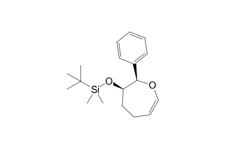 tert-Butyl-dimethyl-[[(2R,3R)-2-phenyl-2,3,4,5-tetrahydrooxepin-3-yl]oxy]silane
