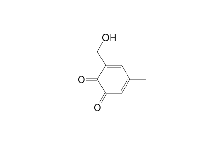 3,5-Cyclohexadiene-1,2-dione, 3-(hydroxymethyl)-5-methyl-